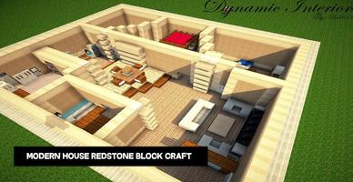 1 Schermata Modern House Redstone Block Craft