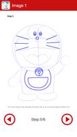 Learn To Draw Doraemon captura de pantalla 2