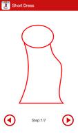 Learn To Draw Girls Dresses captura de pantalla 1