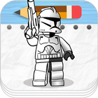 Learn To Draw Lego Star Wars أيقونة