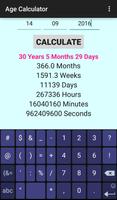 Advanced Age Calculator 스크린샷 2