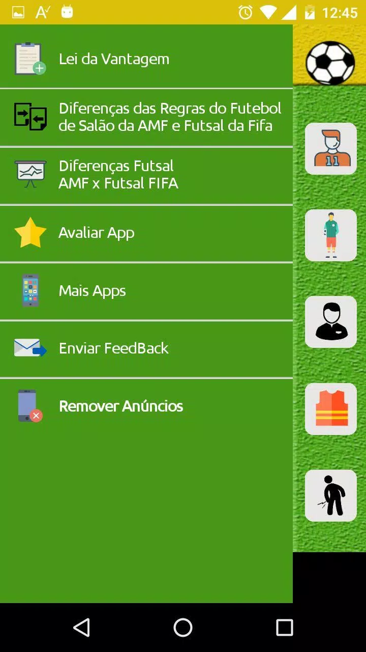 Descarga de APK de Regras Oficiais do Futebol para Android