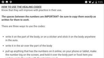 Divine Healing Codes imagem de tela 3