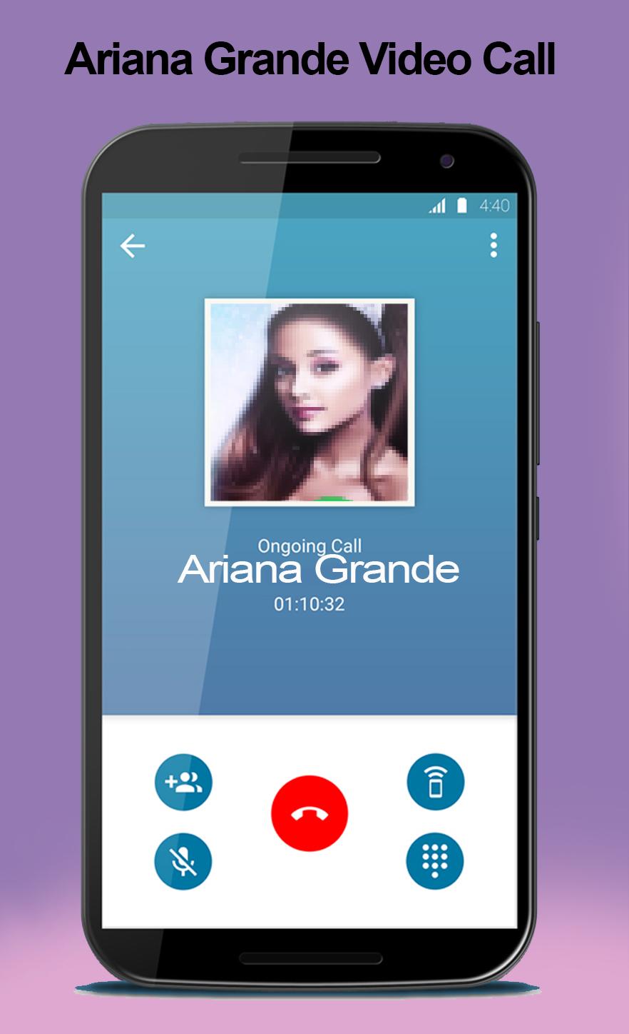 Descarga de APK de Video Call From Ariana Grande 🌟 para Android