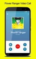 Video Call Power-Ranger Simulator Affiche