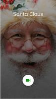 Santa claus video call simulator poster