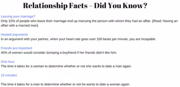 RELATIONSHIP QUESTIONS