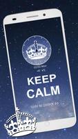 Keep Calm Crown Theme Plakat