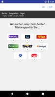 Mietwagen App. Autovermietung Preisvergleich 截图 1