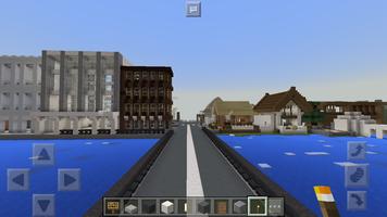 Republic of Newland. Map for Minecraft Affiche