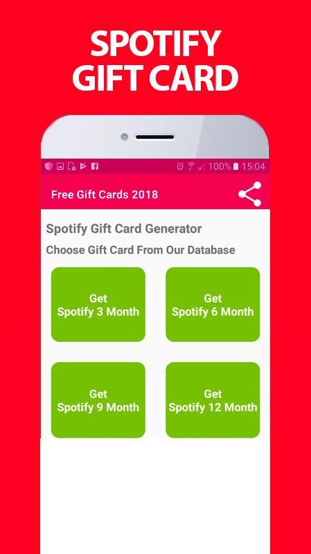 Free Gift Card Generator - Pro Generator 2018 APK for Android Download
