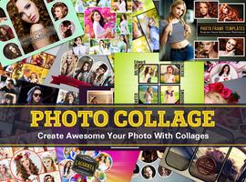 Text Photo Collage-poster