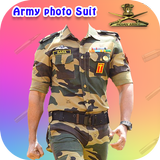Army Photo Suit Montage icône