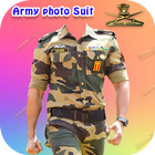 Army Photo Suit Montage ikon