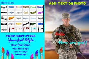 Army Photo Suit Montage ảnh chụp màn hình 3