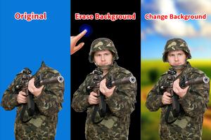 Army Photo Suit Montage 포스터