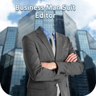 Business photo suit icône
