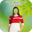 Girl T-Shirt Photo Suit Editor