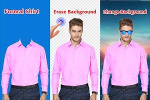 Man Formal Shirt Photo Suit Plakat