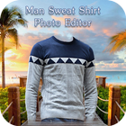 Man Sweatshirt Photo Editor icône