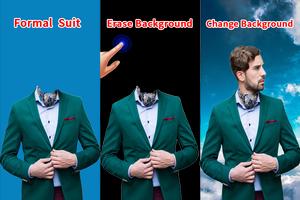 Man Suit Photo Editor Plakat