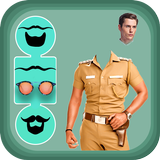 Independence Day Police Photo Suit Editor icon