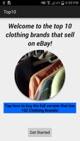 Top 10 Clothing Brands पोस्टर