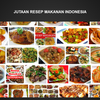 Buku resep makanan indonesia icône