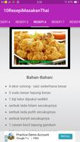 10 RESEPI MASAKAN THAI screenshot 3