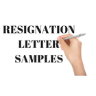 RESIGNATION LETTER SAMPLES icon