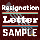 RESIGNATION LETTER SAMPLE APK