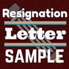 RESIGNATION LETTER SAMPLE simgesi