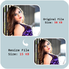 Resize Photo in kb - Compress image Size Reduce أيقونة
