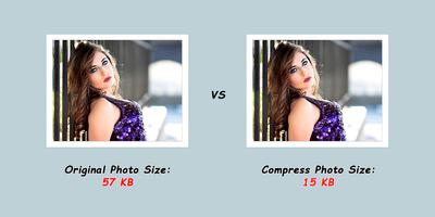 Resize Photo in kb - Compress image Size Reduce تصوير الشاشة 1