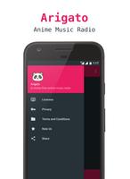 Arigato - Anime Music Radio الملصق