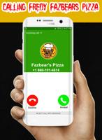 Calling Fredy Fazbears Pizza Affiche
