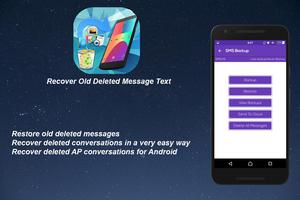 Recover Deleted Text Messages:SMS Recover Affiche