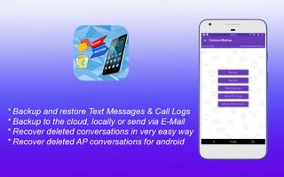 Recover Deleted Text Messages : SMS Recover الملصق
