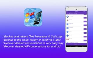 Recover Deleted Text Messages : SMS Recover تصوير الشاشة 2