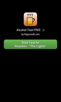 Alcohol Tester FREE Affiche