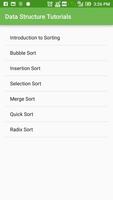 برنامه‌نما Data Structure Tutorials عکس از صفحه