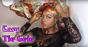 Learn How to Tie Gele Affiche