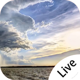 River and Clouds Live Wallpaper ikona