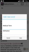 Medical Dictionary Offline: capture d'écran 3