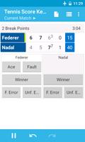 Tennis Score Keeper Affiche