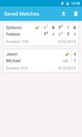 Tennis Score Keeper اسکرین شاٹ 3