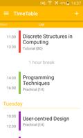 TimeTable syot layar 2