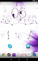 Luxuriant UCCW Clock Skin تصوير الشاشة 2