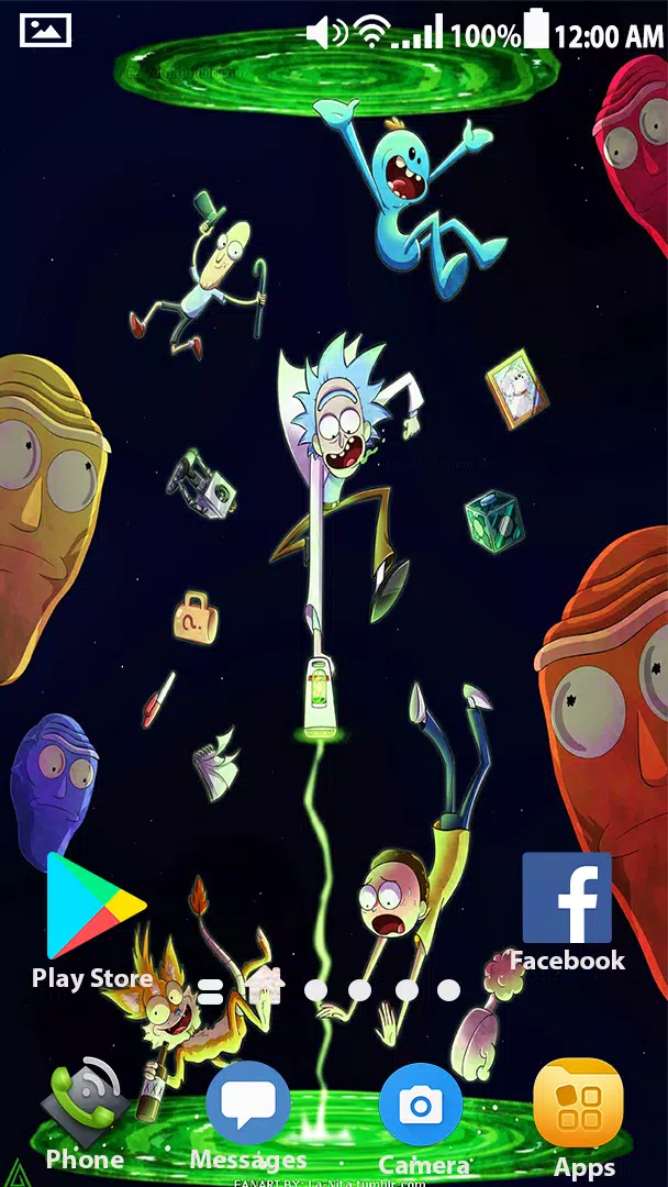 Rick and Morty Wallpaper 4K, AMOLED, Rick Sanchez, Morty Smith