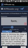 RiffReader.org screenshot 1